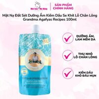 Mặt Nạ Bà Gìa Đất Sét Dưỡng Ẩm Kiềm Dầu Se Khít Lỗ Chân Lông Grandma Agafyas Recipes 100ml