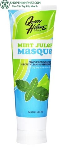 Mặt nạ bạc hà giảm mụn Queen Helene Mint Julep Masque