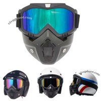 Mặt Nạ Beon Dùng Cho Mũ 3/4, 1/2 và Fullface