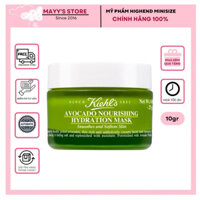 Mặt Nạ Bơ Kiehl's Avocado Nourishing Hydrating 10g | Mask Bơ Kiehls Cấp Nước Mềm Da