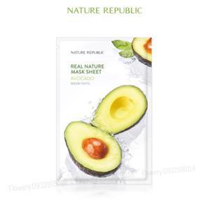 Mặt nạ bơ Nature Republic Real Nature Avocado Mask Sheet 23ml