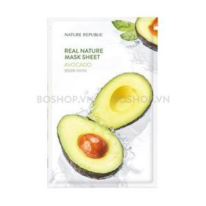 Mặt nạ bơ Real Nature Mask Avocado
