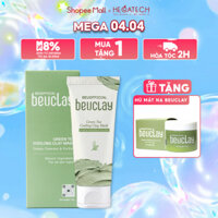 Mặt nạ bùn đất sét BEUCLAY trà xanh sáng da, se khít lỗ chân lông, kiểm soát dầu, ngăn ngừa mụn cám mụn đầu đen