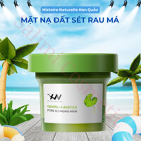 Mặt Nạ Bùn Đất Sét Rau Má Centella Asiatica Histoire Naturelle 120g, Kiểm Soát Dầu, Sạch Mụn