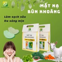 Mặt nạ bùn khoáng bột chùm ngây - rau má The Moshav | Mặt nạ bùn khoáng sữa dê nghệ đỏ