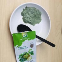 Mặt Nạ Bùn Khoáng The Moshav Farm Cấp Ẩm, Làm Trắng, Sạch Da, Ngăn Ngừa Mụn Nám Lão Hóa, Lành Tính, Nuôi Dưỡng - Chùm ngây - Rau má,Hộp full 10 gói
