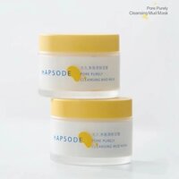 Mặt Nạ Bùn Làm Sạch Sâu Lỗ Chân Lông Loại Bỏ Mụn Đầu Đen 100G hapsode