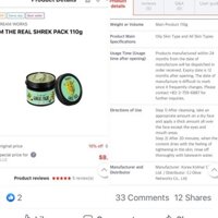 Mặt nạ bùn SHERK PACK