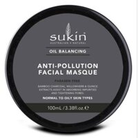 Mặt nạ cân bằng dầu ngăn mụn Sukin Oil Balancing Anti-Pollution Facial Masque 100ml