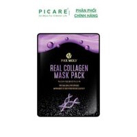 Mặt nạ cấp ẩm giúp da săn chắc PAX MOLY Real Collagen Mask Pack (25ml)