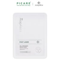Mặt nạ cấp ẩm phục hồi cho da nhạy cảm da sau laser Easydew RX Post Laser Gel Dessing Mask Sheet 38ml ( 1 MIẾNG )