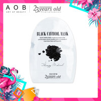 Mặt nạ cấp ẩm và giúp da căng bóng từ trứng cá đen 23 Years Old Black Cavidiol Mask 40g LazadaMall