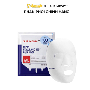 Mặt Nạ cấp nước cấp tốc Sur.Medic Super Hyaluronic 100tm Aqua Mask 30g