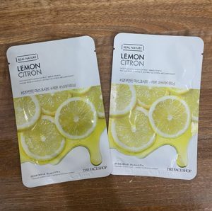 Mặt nạ chanh The Face Shop Real Nature Mask Lemon