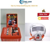 Mặt nạ chống khói độc thoát hiểm đám cháy XHZLC40 Đã kiểm định