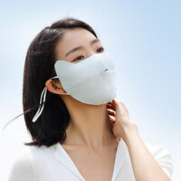 Mặt nạ chống nắng bằng lụa cho phụ nữ, chống nhòe, bảo vệ mắt, chống tia UV, làm thon gọn khuôn mặt 3D, mặt nạ cao cấp