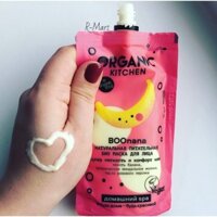 Mặt nạ chuối tươi và quả hồng đào BOONANA Organic Kitchen