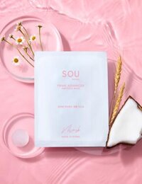 Mặt Nạ Collagen Hàn Quốc SOU – Cấp Ẩm, Dưỡng Da, Thải Độc, Ngừa Lão Hóa (5 MIẾNG)