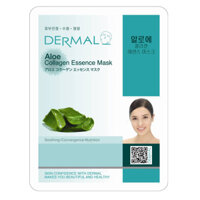 Mặt Nạ Collagen Lô Hội DERMAL ALOE COLLAGEN ESSENCE MASK 23g