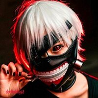 Mặt Nạ Cosplay Kaneki Ken Phim Tokyo Ghoul