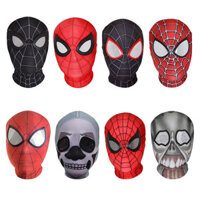Mặt nạ Cosplay Spider Man Lycra 3d Ống kính Mặt nạ dự tiệc dành cho người lớn Trẻ em Quà tặng