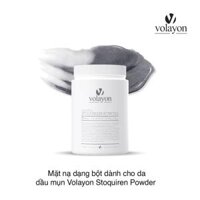 Mặt nạ dạng bột dành cho da dầu mụn Volayon Stoquiren Powder 500g (xám) (Hũ)