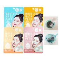 Mặt nạ đắp dạng bột Modeling Mask Pack 22g Hàn Quốc dưỡng trắng da, giữ ẩm, loại bỏ bã nhờn, giúp da khỏe mạnh tươi mới