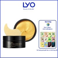 Mặt Nạ Đắp Mắt Vàng Giảm Quần Thâm Mắt Bergamo Luxury Gold Hydrogel Eye Patch (60pcs) Hàn Quốc 90g