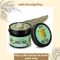 Mặt nạ đất sét bạc hà Shrek Cica pack 110g