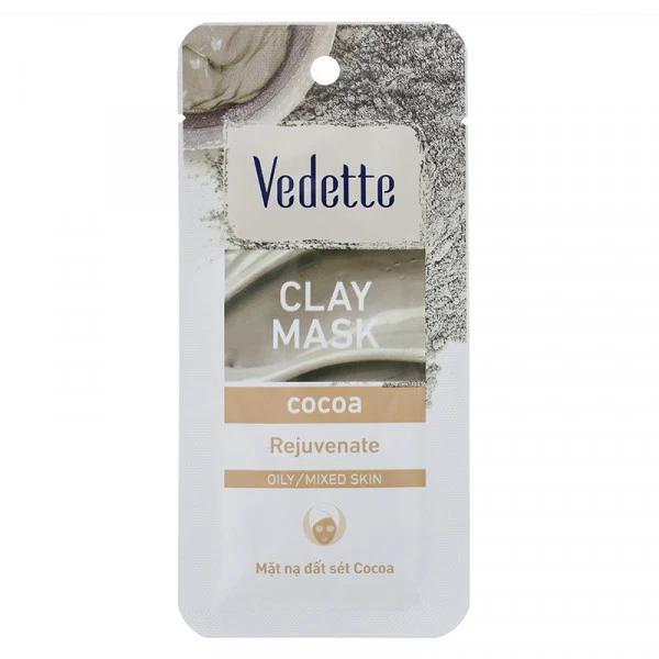 Mặt nạ đất sét cocoa Vedette Clay Facial Mask Coco