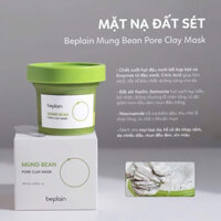 Mặt nạ đất sét đậu xanh Beplain Mung Bean Pore Clay Mask-120ml