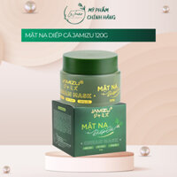 Mặt Nạ Đất Sét Diếp Cá JAMIZU - Làm sạch lỗ chân lông, kiềm dầu, giảm mụn, mờ thâm, trắng da 120G