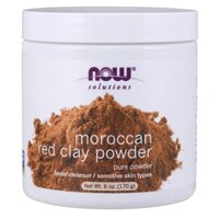 Mặt nạ đất sét đỏ Now Foods Moroccan Red Clay