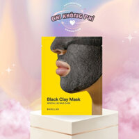 Mặt Nạ Đất Sét Hàn Quốc BARULAB Black Clay Mask 7 in 1 Lẻ 1 Miếng Vàng