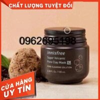Mặt nạ đất sét Innisfree Super Volcanic Pore Clay Mask 2X - [Coco shop]