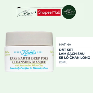 Mặt Nạ Đất Sét Kiehl's Rare Earth Deep Pore Cleansing Masque 142g
