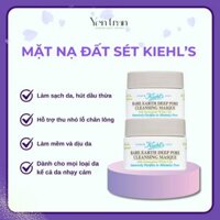 Mặt nạ đất sét Kiehl's Rare Earth Deep Pore Cleansing Mask 14ml kiềm dầu, se khít lỗ chân lông