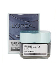 Mặt nạ đất sét L’Oreal Pure Clay Mask Detoxify – 50g, giúp loại bỏ mụn đầu đen, hút sạch bụi bẩn, thanh lọc da hiệu quả