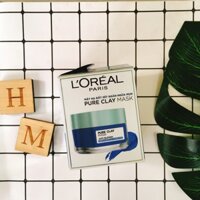 Mặt Nạ Đất Sét Ngăn Ngừa Mụn L'oreal Paris Pure Clay Mask 50ml