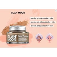 Mặt Nạ Đất Sét Se Khít Lỗ Chân Lông GLAN MOOR Pore Pozzolanic Tightening Pack