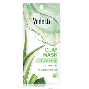 Mặt nạ đất sét tinh chất nha đam và bengkoang Vedette