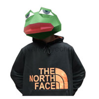 Mặt nạ đầu giấy 3D, Biểu hiện động vật vui nhộn, Mặt nạ giấy cắt sẵn Động vật 3D Ếch buồn Trang phục Halloween Cosplay DIY Giấy thủ công Mẫu mặt nạ Giáng sinh