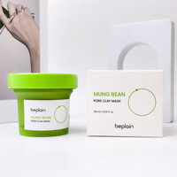 Mặt nạ Đậu xanh đất sét Beplain Mung Bean Pore Clay Mask hũ 120ml - Chính Hãng