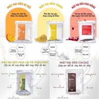 Mặt Nạ Dẻo Fau Modeling Mask Tinh Chất Hoa Hồng - Bí Đỏ - Cacao - Vàng - Hoa Lài & Thảo Mộc