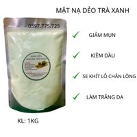 mặt nạ dẻo matcha sản phẩm hanmade