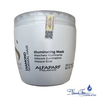 Mặt nạ Diamond chăm sóc tóc bóng mượt Semi Dilino Illuminating Mask Alfaparf Milano 500ml { New 2024 }