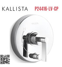 Mặt nạ điều khiển đơn và chuyển hướng Chrome Kallista P24416-LV-CP