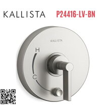 Mặt nạ điều khiển đơn và chuyển hướng Nickel Kallista P24416-LV-BN