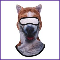 Mặt nạ động vật dành cho người lớn Thân thiện với da Động vật chống nắng Mặt nạ chống bụi chống gió Mặt nạ có tai nuaedatvn