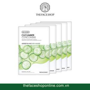 Mặt nạ dưa leo Real Nature Cucumber Mask Sheet